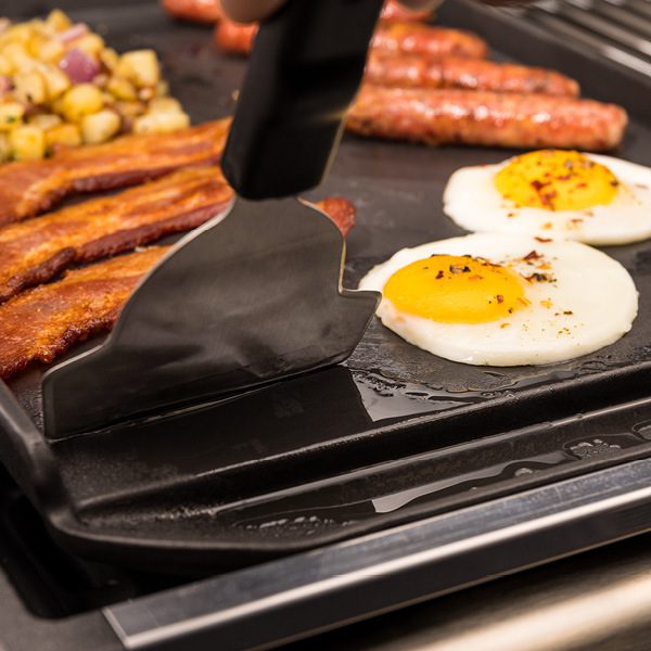 Raspador de plancha y plancha