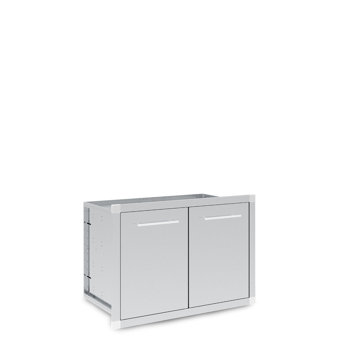 Conjunto de puerta doble cerrada