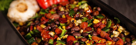 SWEET AND SPICY SMOKED BEANS