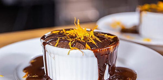 Chocolate Apricot Soufle