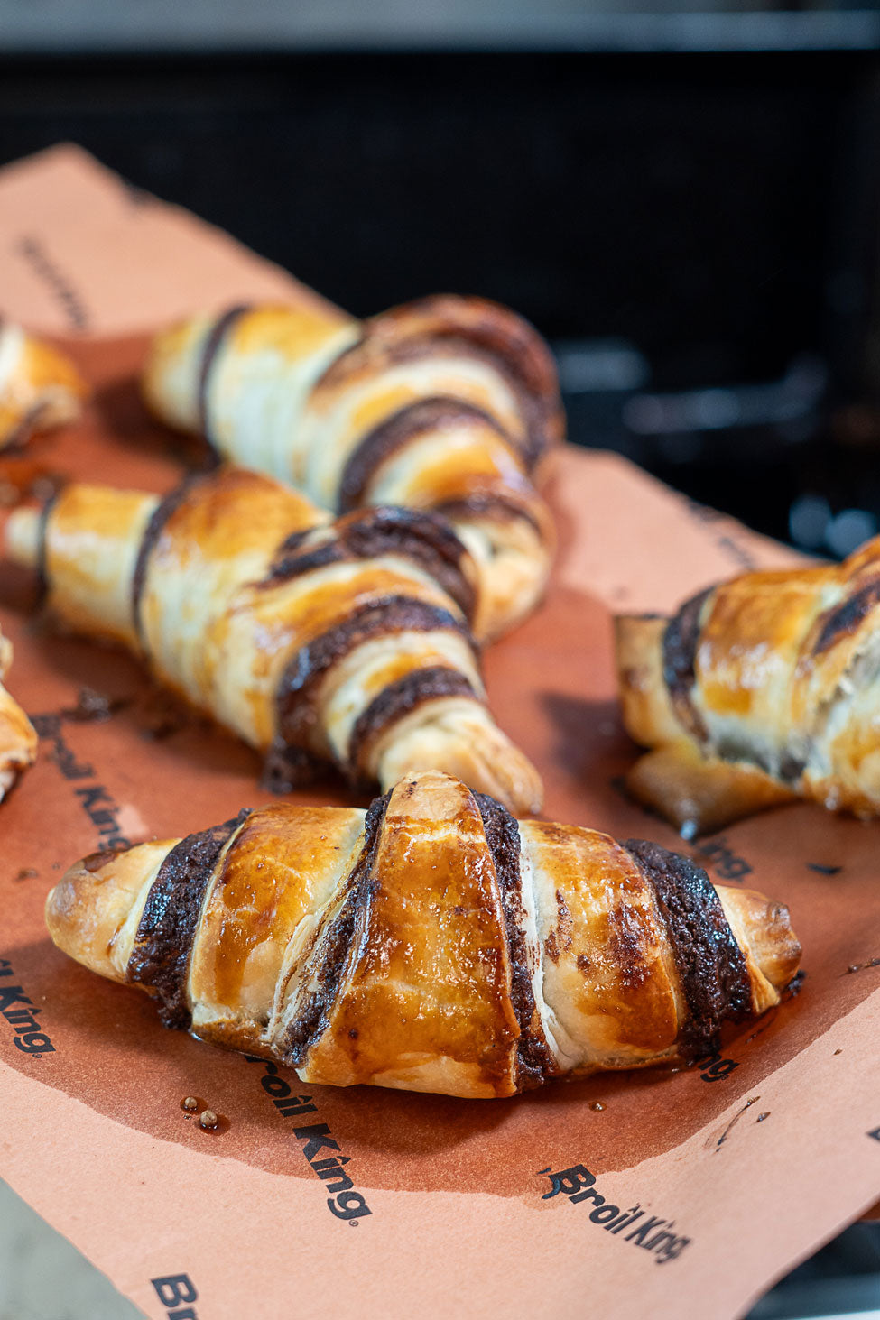 Croissants with Nut and Nougat Cream