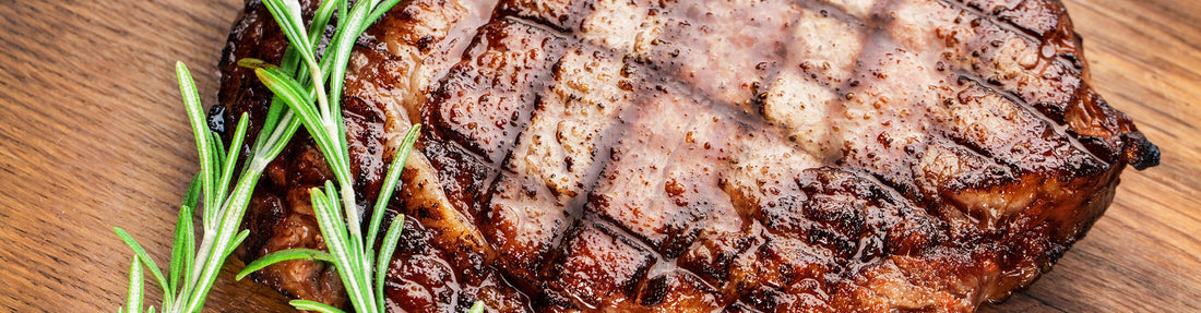 Sizzlin' Steak on the Barbecue