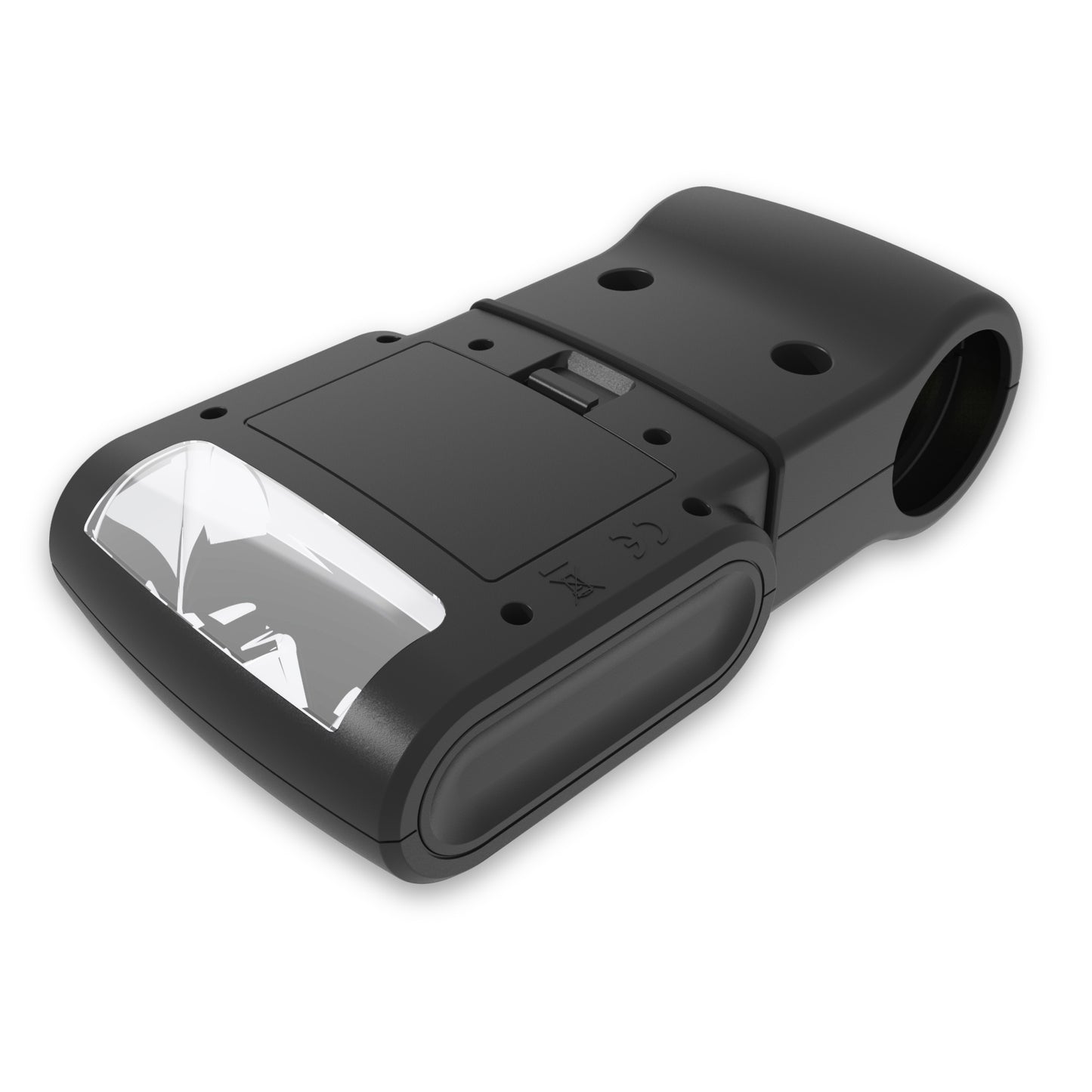 Luz de churrasqueira montada na pega