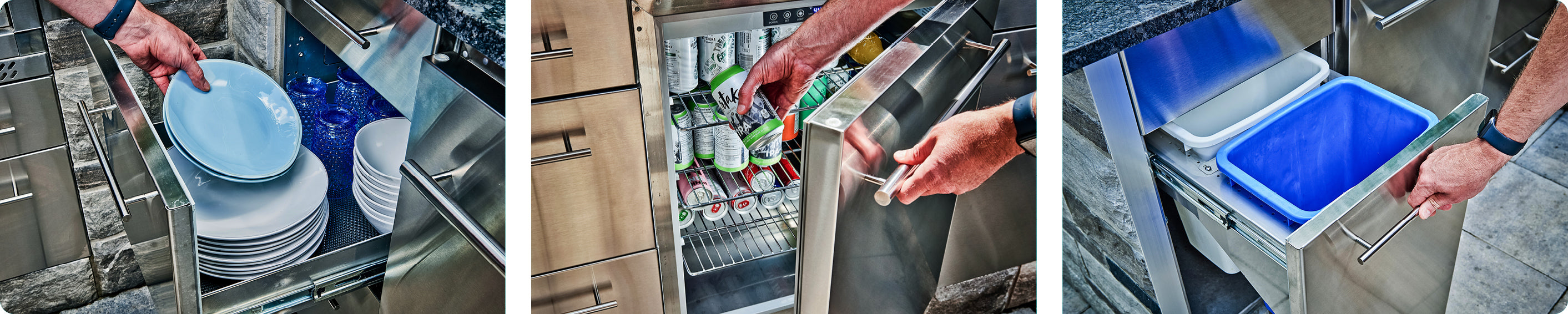 3. Añade funcionalidad y estilo a tu cocina al aire libre