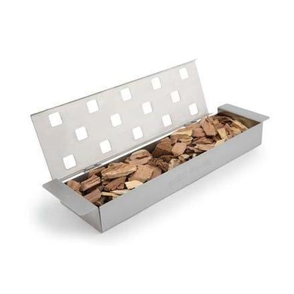 Caja de ahumado de acero inoxidable