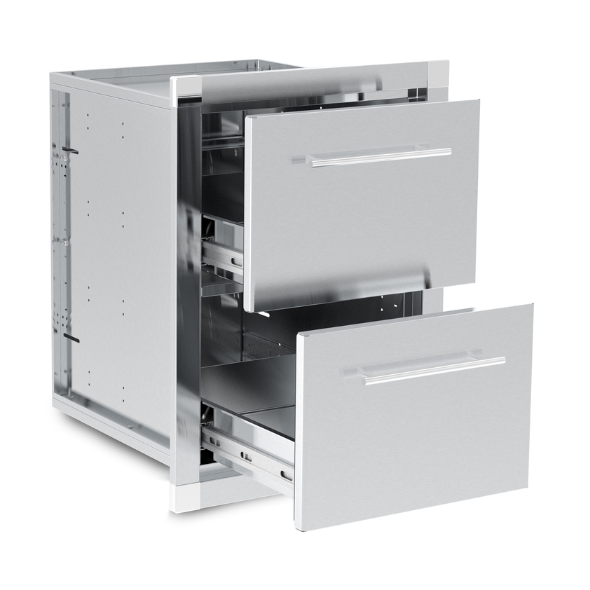 Conjunto de 2 gavetas fechadas Broil King