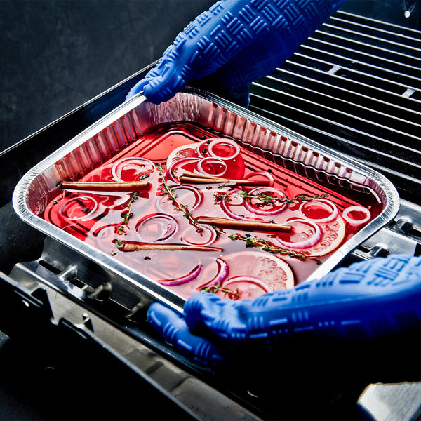 Assadeira em alumínio | Embalagem com 3