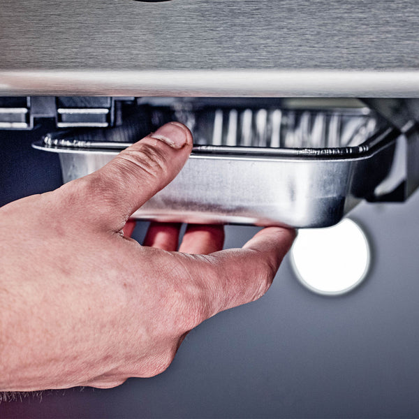 Tabuleiro coletor de gordura em alumínio | Embalagem com 3 unidades