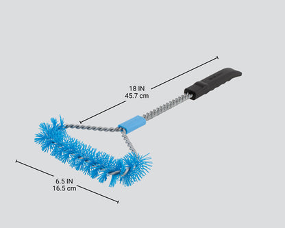 Extra Wide Nylon Grill Brush