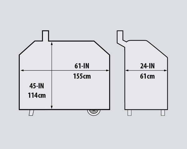 Capa Premium para Churrasqueira | Regal™ Pellet 500