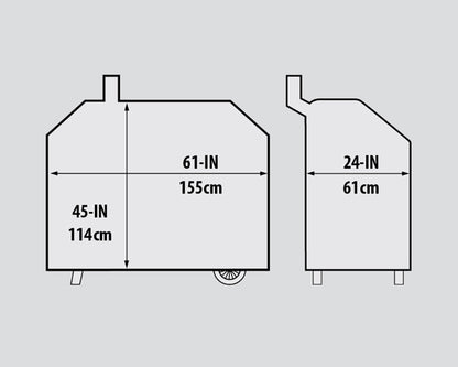 Capa Premium para Churrasqueira | Regal™ Pellet 500