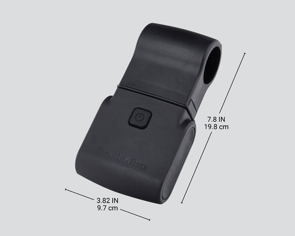 Luz de churrasqueira montada na pega