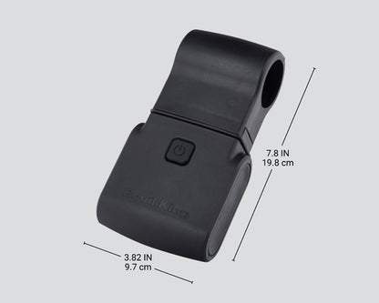 Luz de churrasqueira montada na pega