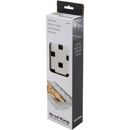 Caja de ahumado de acero inoxidable